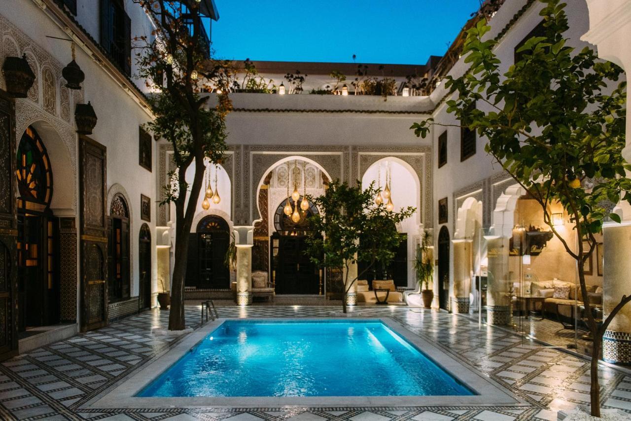 Riad Maison Bleue And Spa Fez Buitenkant foto